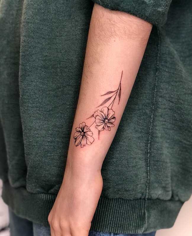 jade flower tattooTikTok Search